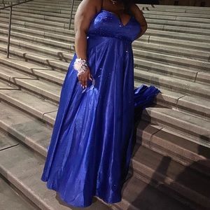 GORGEOUS Royal Blue Dress